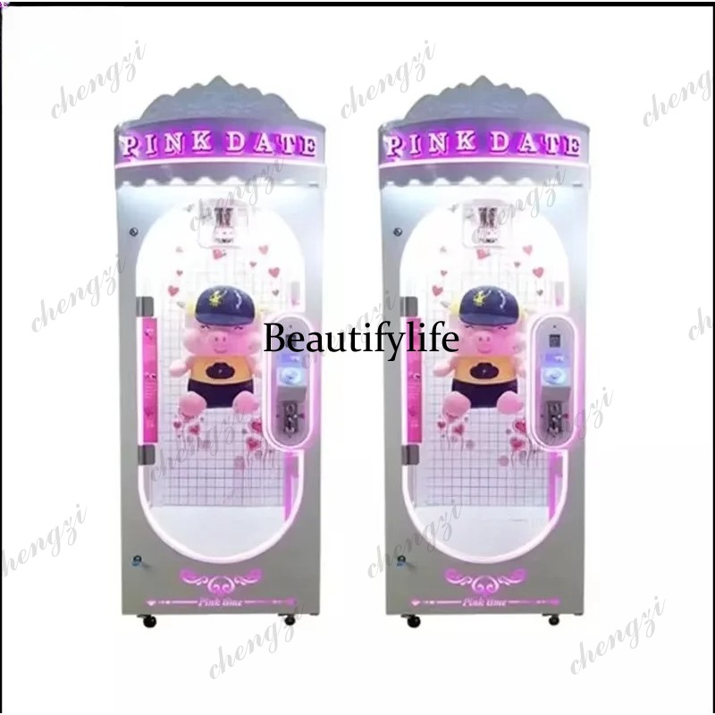 Arcade Vending Machines - A81 실내 핑크 데이트 인형 알루미늄