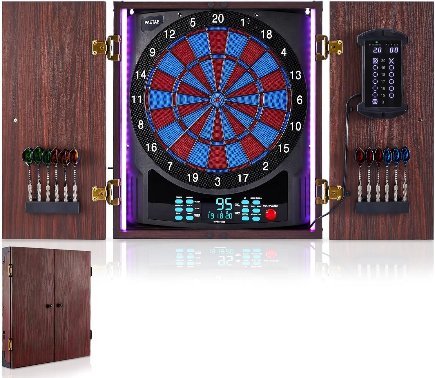 Electronic Dartboard Cabinet - 전자 다트보드 캐비닛, 소프트 팁 다트보드,