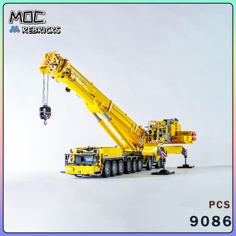 Claw Crane Machine - 시티 시리즈 MOC 브릭스 1750-9.1 지브