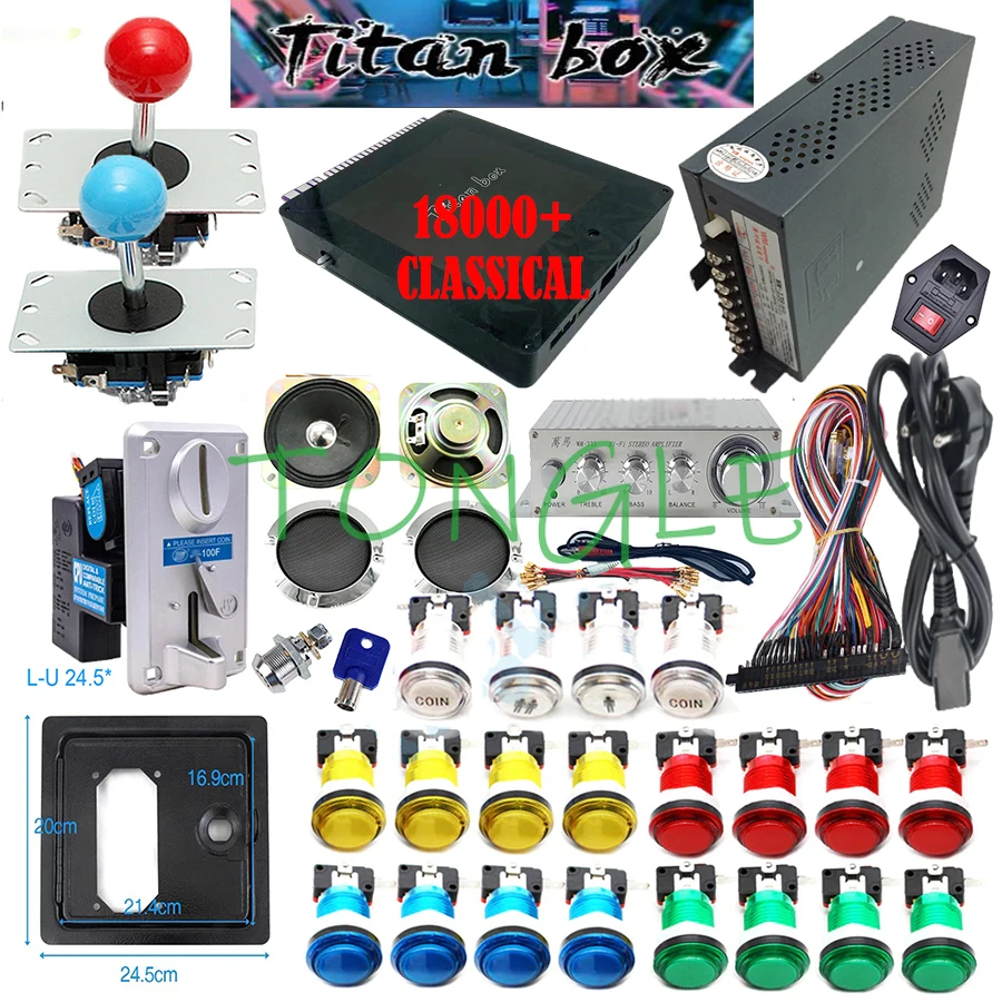 Arcade Game Cabinet - 타이탄 박스 18000 + in 1