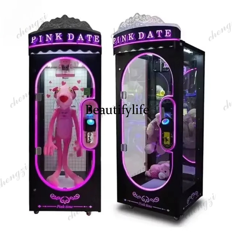 A81 실내 핑크 데이트 인형 알루미늄 레일 가위 경품 - Arcade Vending Machines 리뷰 및 가격