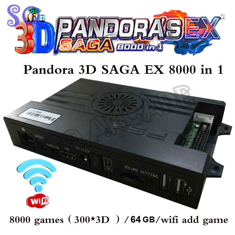 아케이드 판도라 사가 박스 EX2, 8000 인 1,  - Arcade Game Cabinet 리뷰 및 가격