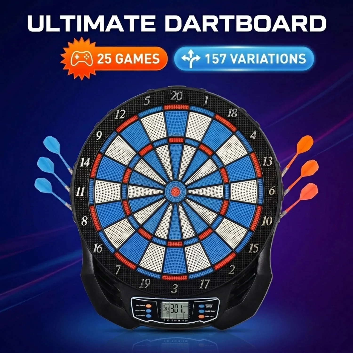 DartVibe 고급 전자 다트보드, 전문가용 핸디캡  - Electronic Dartboard Cabinet 리뷰 및 가격