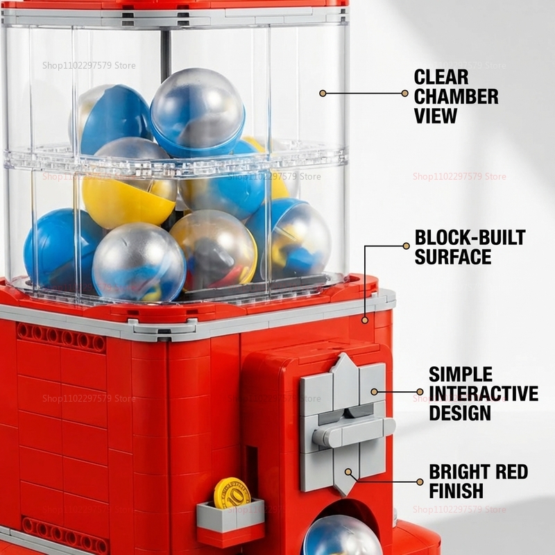 1343 PCS 자동판매기 빌딩 블록 세트 DIY 재미 - Arcade Toy Vending Machine 리뷰 및 가격