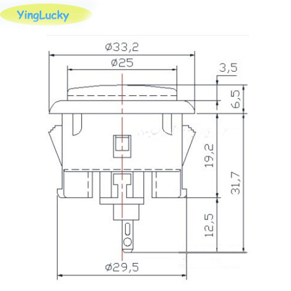 12pcs 아케이드 푸시 버튼, 산와 히타치 컨트롤러, - Coin Acceptor Selector 리뷰 및 가격