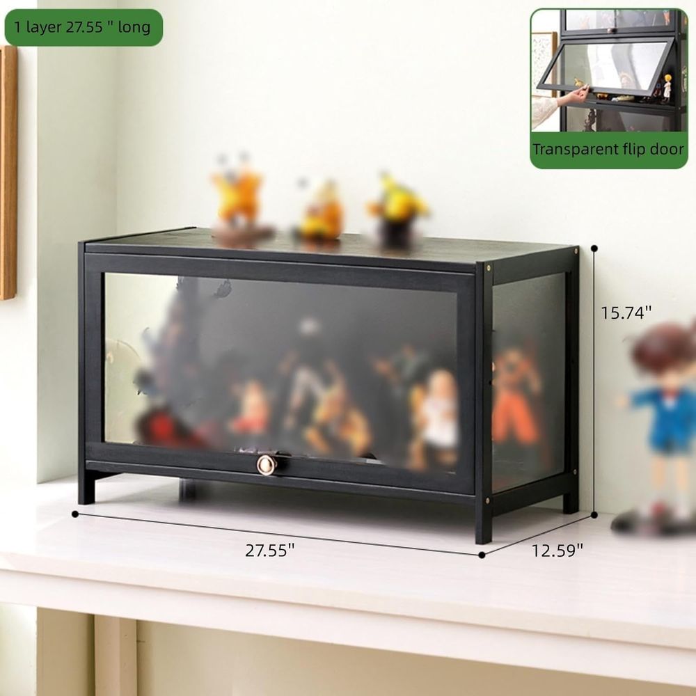 아크릴 유리 장식장 - 27.55x12.59x15.74 - Glass Cabinet Display 리뷰 및 가격