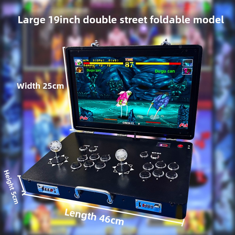 배터리 없이 작동하는 펄라다 아케이드 캐비닛, 휴대용  - Arcade Game Cabinet 리뷰 및 가격
