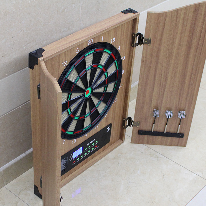 고급 원목 전자 다트 보드 캐비닛 자동 점수 계산 시스 - Electronic Dartboard Cabinet 리뷰 및 가격