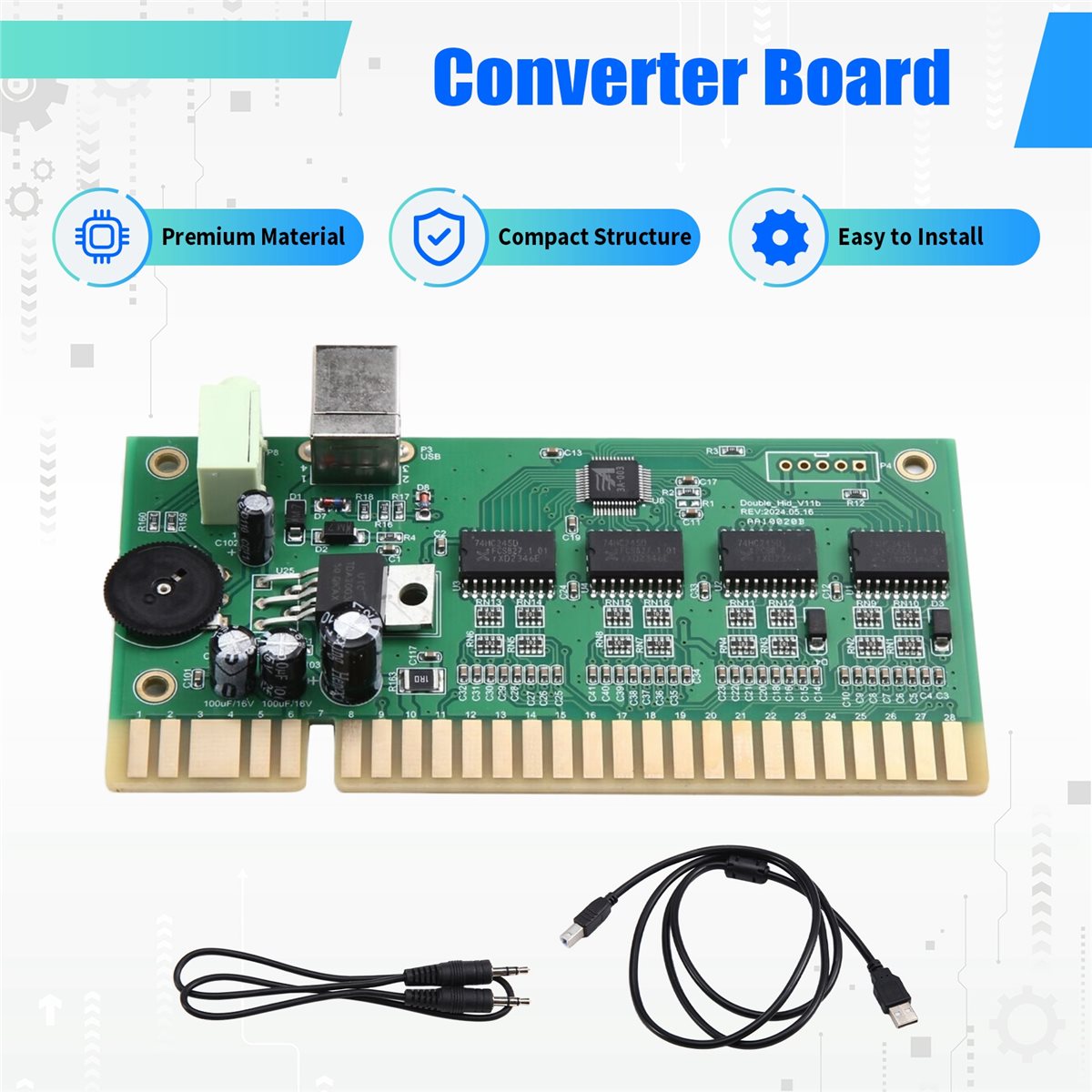 HOT-New MAME 게임 컨트롤러 PC-자마 변환기 - Usb Game Board Jamma 리뷰 및 가격