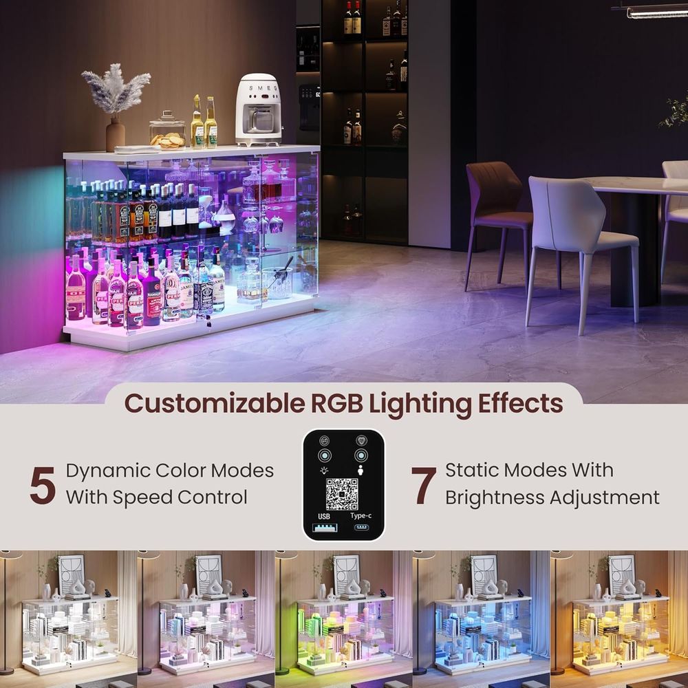 흰색 고광택 유리 진열장 (잠금장치 및 센서 포함, 수 - Glass Cabinet Display 리뷰 및 가격